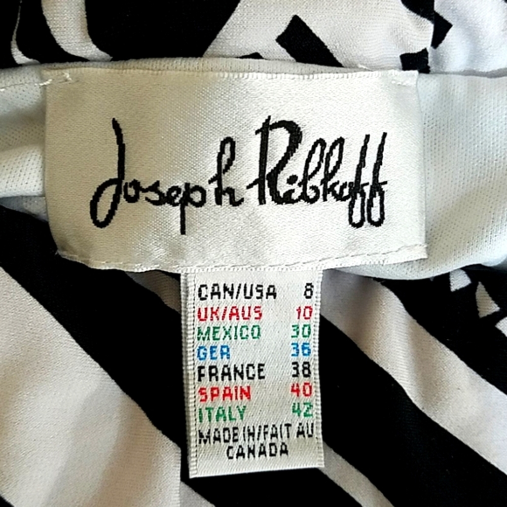 Joseph Ribkoff Abstract Print Skirt - image 6